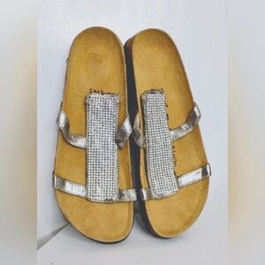 SILVER BLING BETULA SANDALS